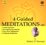 Audio-CD / English / Lectures / 4 Guided Meditation (Vol.4)