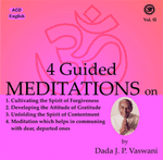 Audio-CD / English / Lectures / 4 Guided Meditation (Vol.2)