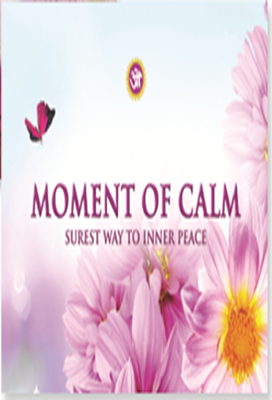 Moment of Calm Desk Calendar